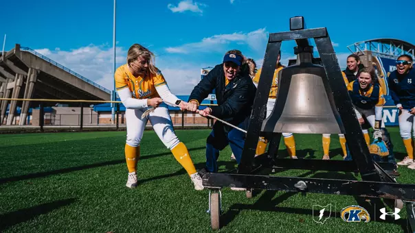 Meadow Ferri ringing the bell