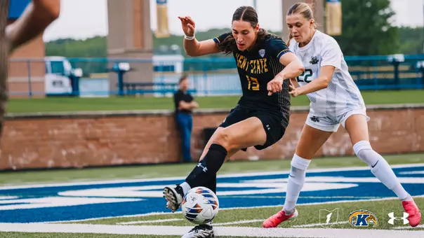 KSU Soccer Collins Kick