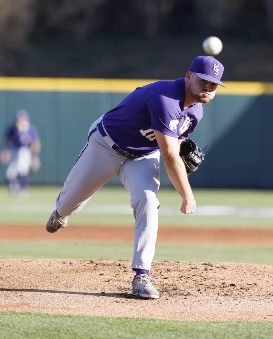 TCU vs Kanas State baseball game 1 in Fort Worth, Texas on March 25, 2022. (Photo by/Sharon Ellman)