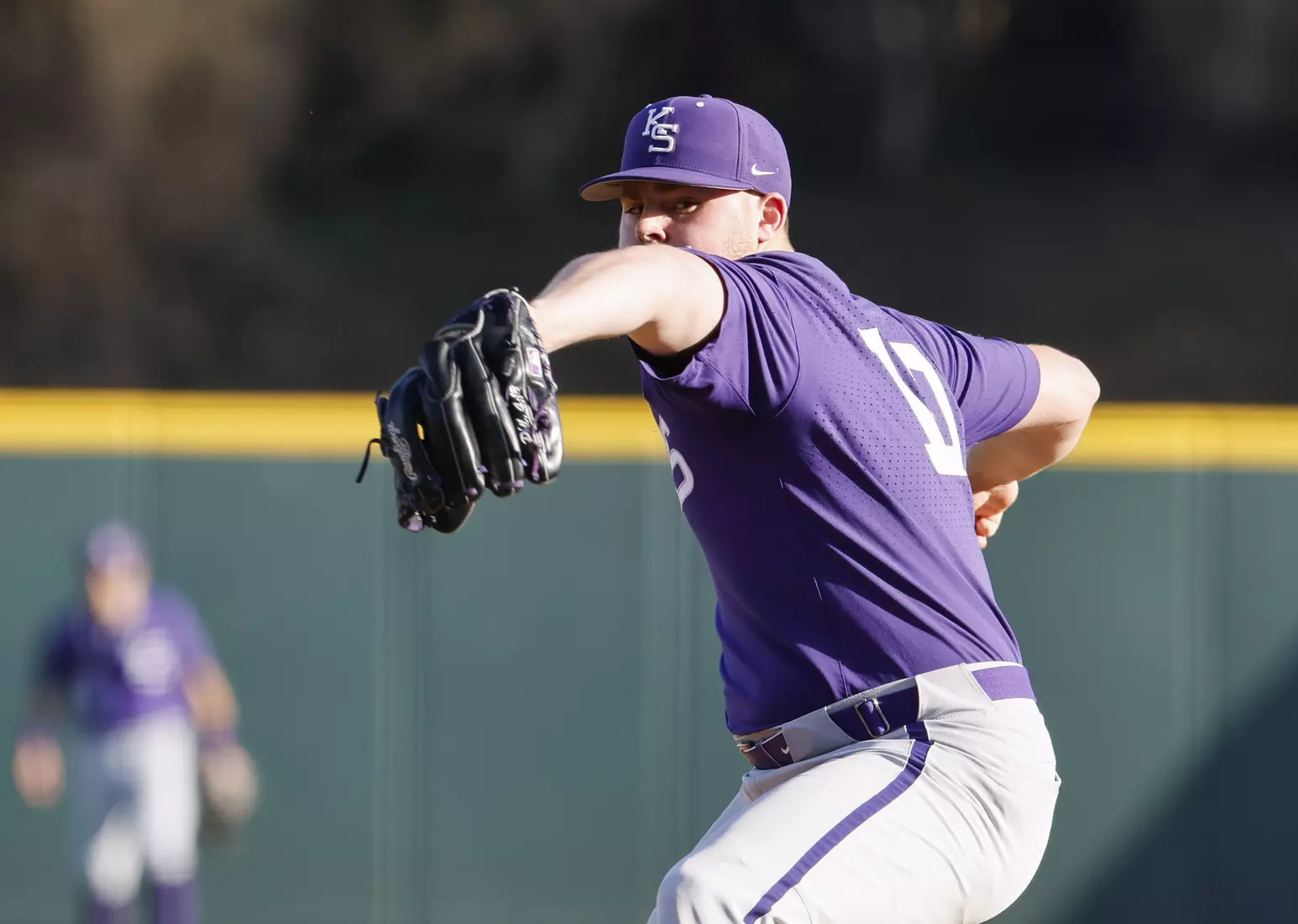 TCU vs Kanas State baseball game 1 in Fort Worth, Texas on March 25, 2022. (Photo by/Sharon Ellman)