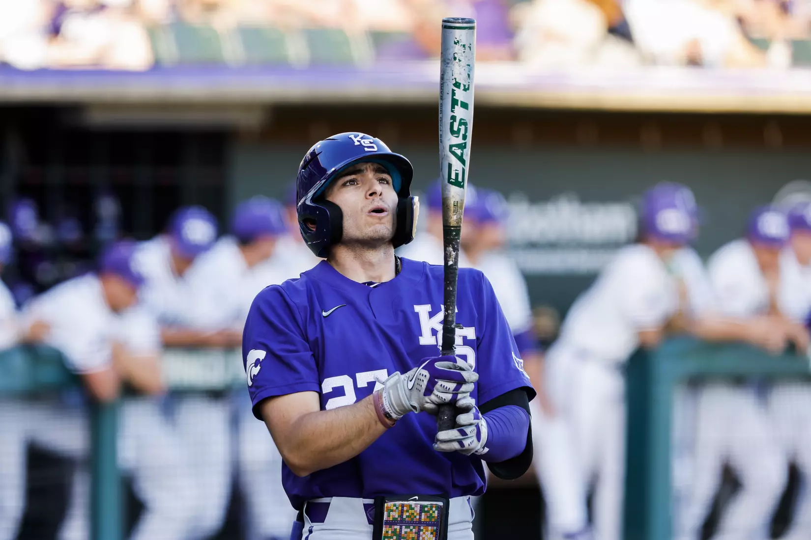 TCU vs Kanas State baseball game 1 in Fort Worth, Texas on March 25, 2022. (Photo by/Sharon Ellman)