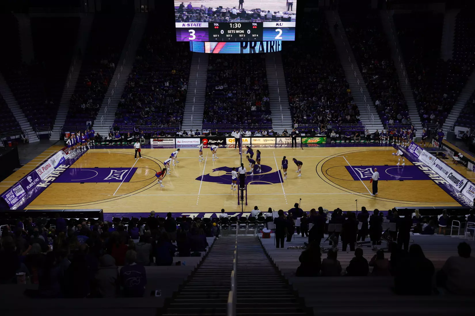 K-State and Kansas meet on Senior Night at Bramlage Coliseum
