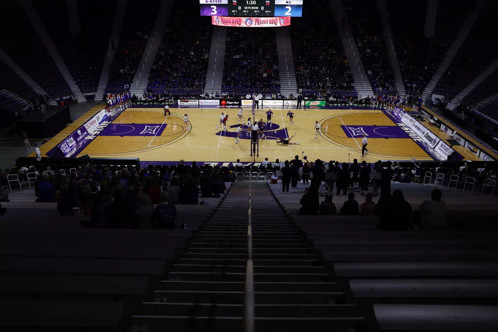 K-State and Kansas meet on Senior Night at Bramlage Coliseum