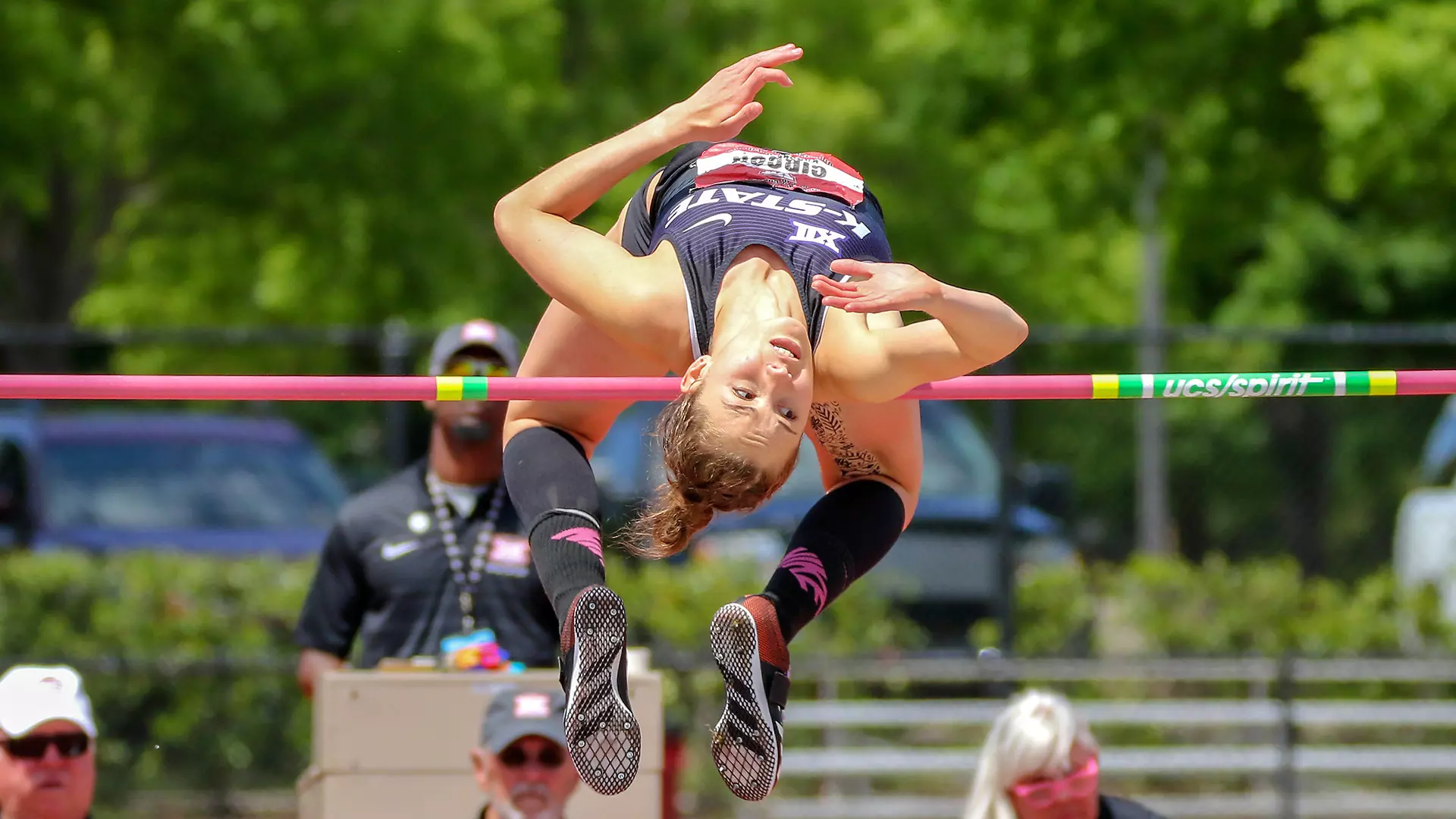 Clare Gibson | High Jump | Perth, Australia
In just her sophomore season, Clare Gibson enters her second NCAA West Preliminary, ranking No. 12 in the West in the women’s high jump after clearing 1.80m/5-10.75 at the Big 12 Championship and Michael Johnson Invitational. Gibson went on to place as the runner-up in the event at the Big 12 Championship.