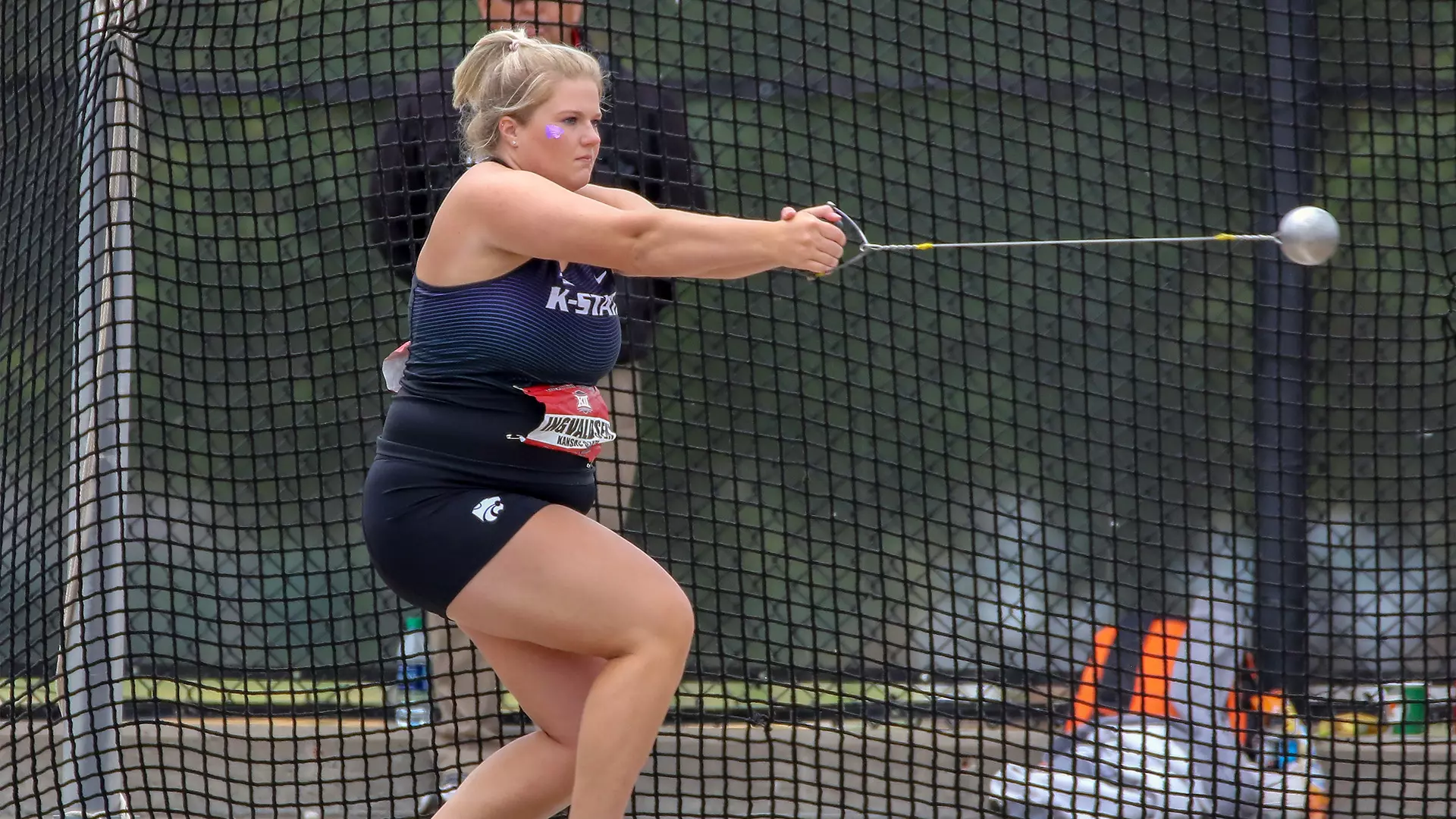 Helene Ingvaldsen | Hammer Throw | Bergen, Norway
Claiming the sixth K-State women’s hammer throw Big 12 title in the last seven years, junior Helene Ingvaldsen enters the NCAA West Preliminary with the No. 19 mark in the region, after throwing 61.80m/202-09. At last year’s West Prelims, Ingvaldsen advanced to the NCAA Championships, before finishing with First Team All-America honors.