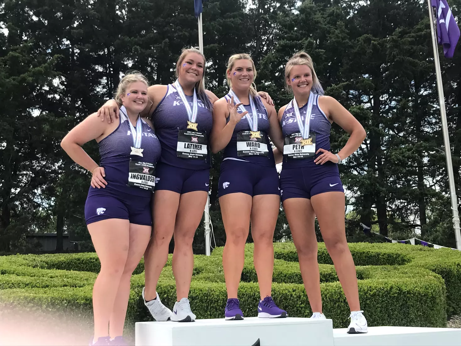 K-State competes on day one of the Big 12 Outdoor Championships.