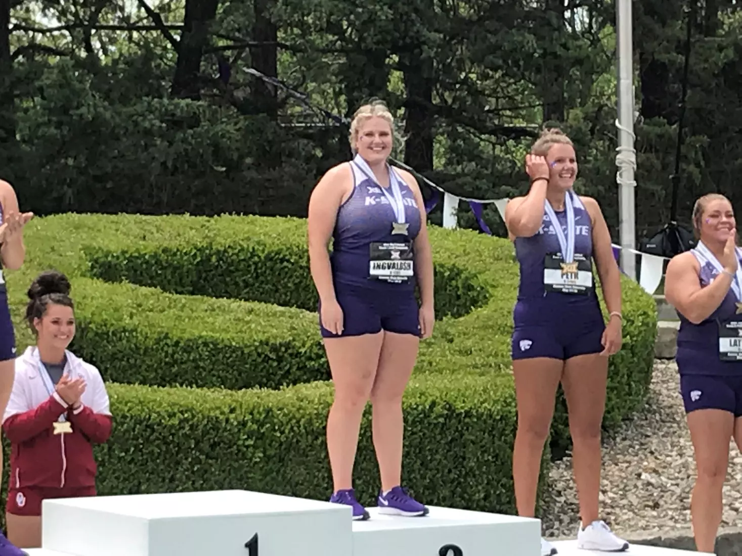K-State competes on day one of the Big 12 Outdoor Championships.