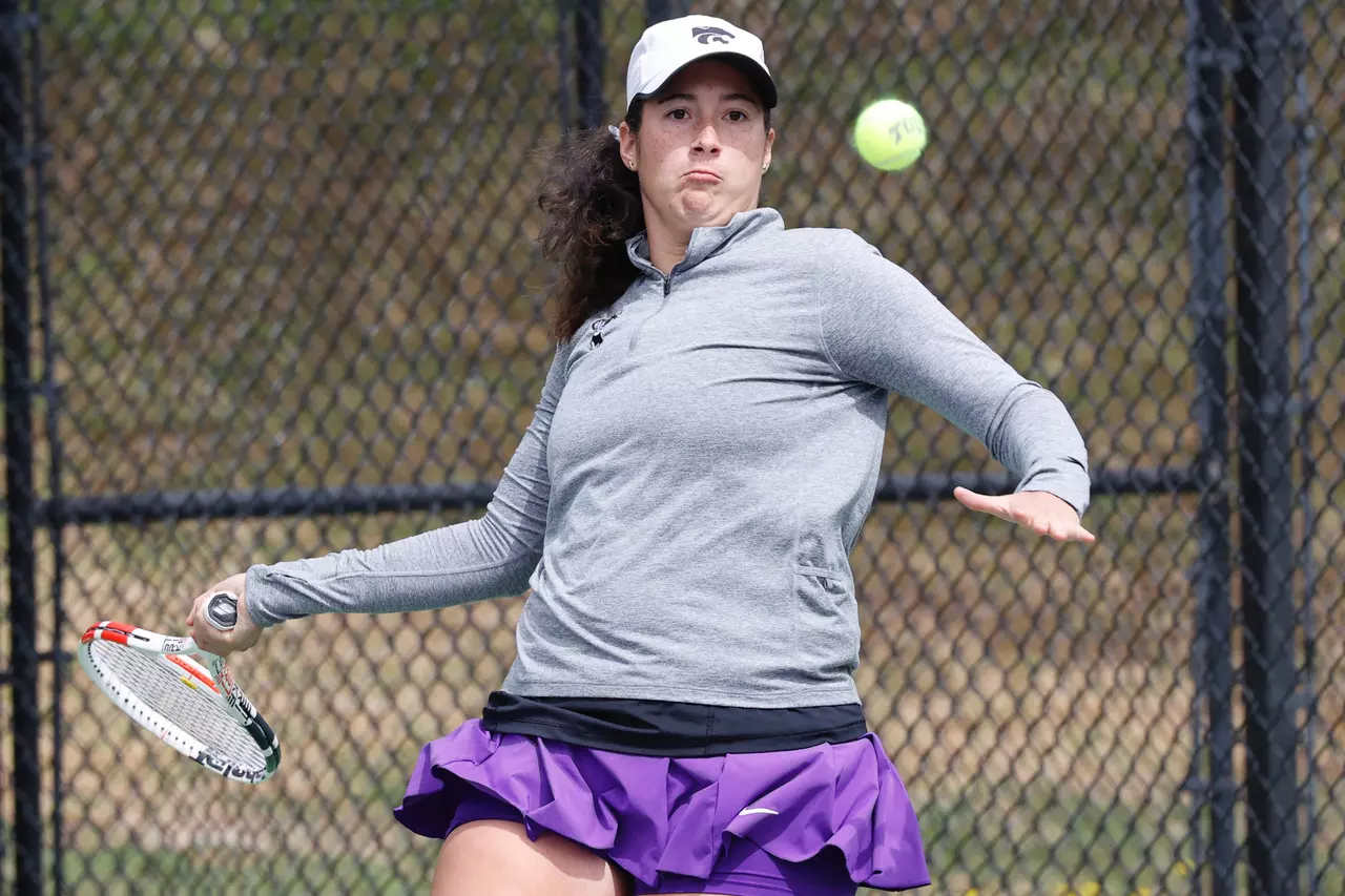 TCU vs Kansas State women’s tennis in Fort Worth, TX on March 13, 2021 Photo by Gregg Ellman
