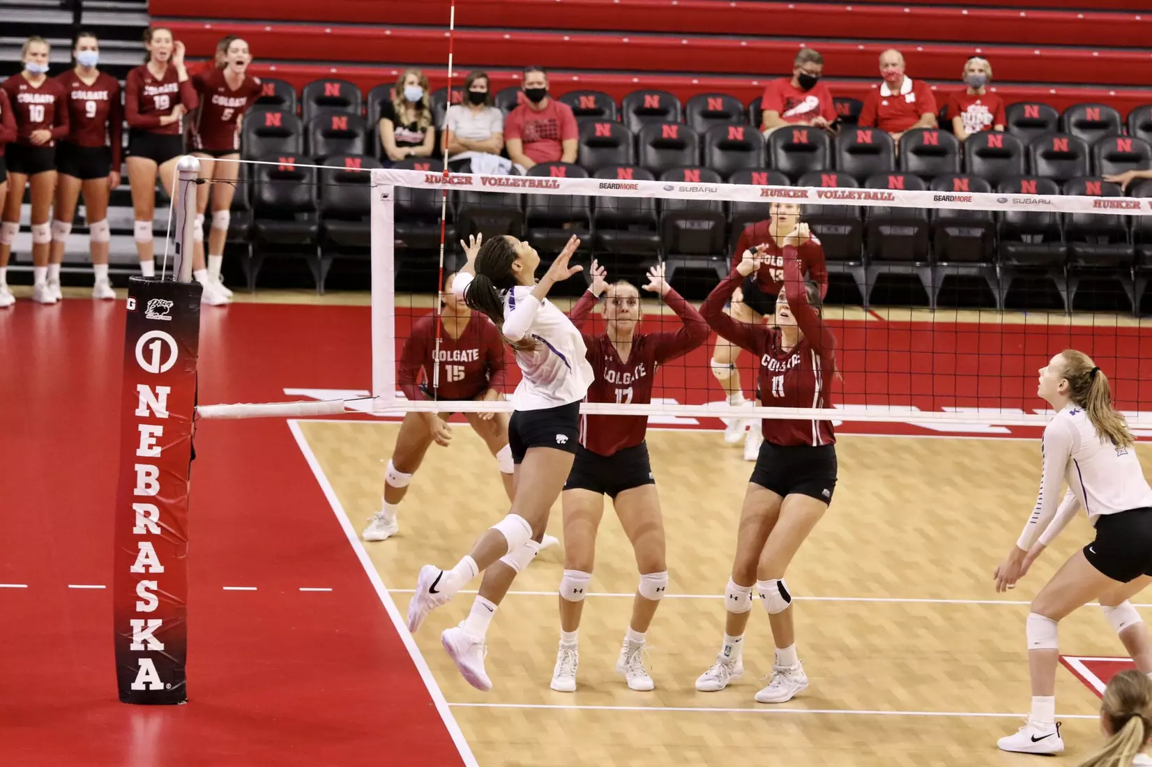 K-State faces Colgate at the Husker Invitational on Friday.