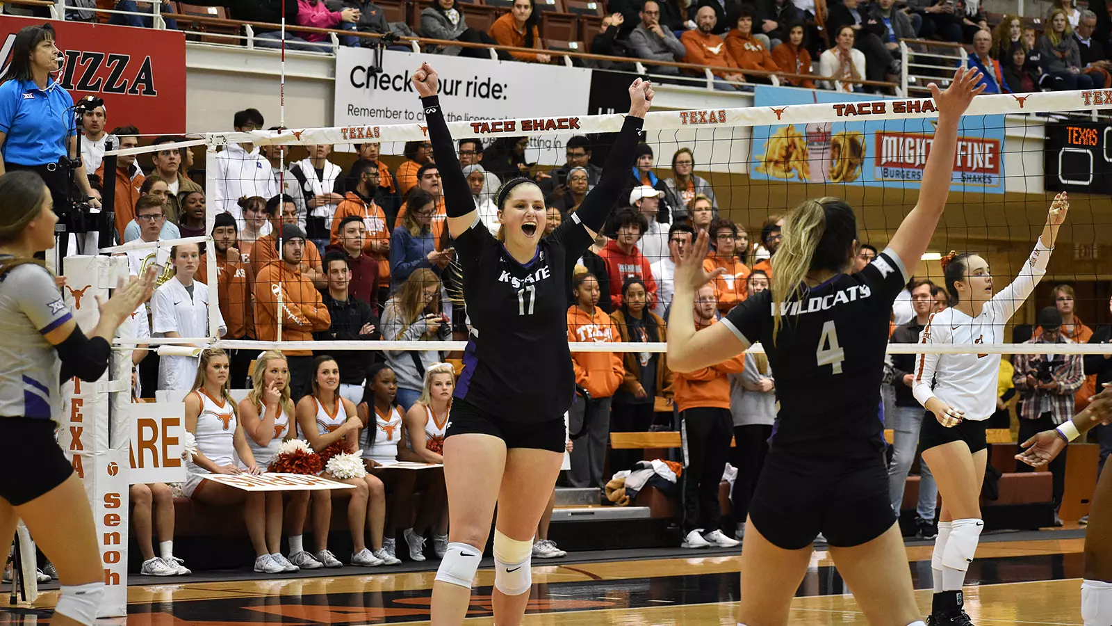 VB at Texas