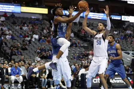 NBA: Preseason-Orlando Magic at Dallas Mavericks