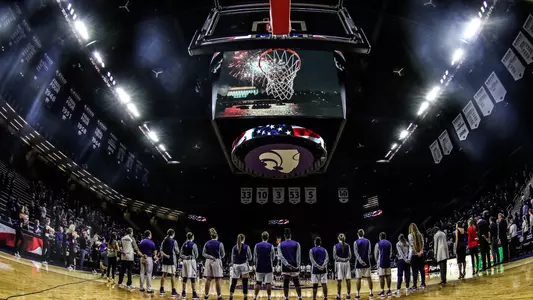 K-State women's basketball national anthem