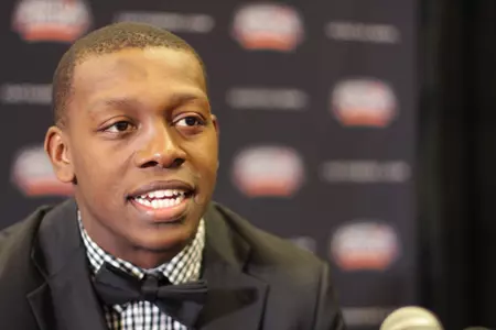 Byron Pringle Cactus Bowl Press Conference