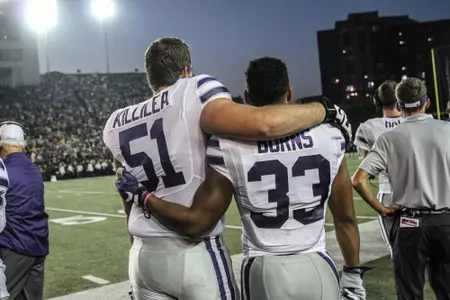 K-State Football Team Sideline
