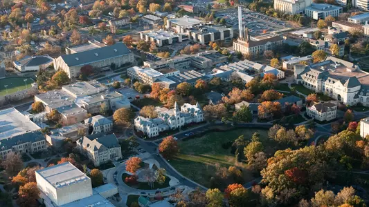 K-State campus aerial