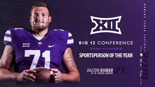 Risner 2017-18 Big 12 Sportsperson of the Year