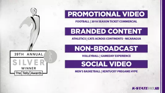 Telly Awards - K-StateHD.TV