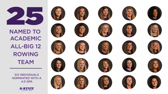 Academic All-Big 12 Rowing