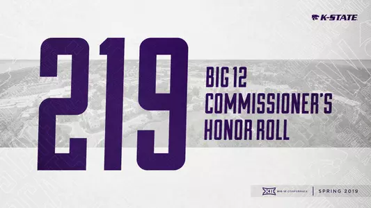 Spring 2019 Big 12 Commissioner's Honor Roll