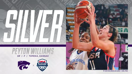 Peyton Williams - USA Basketball = silver