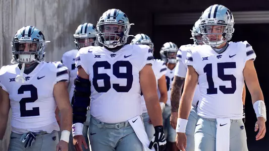 Will Howard, Harry Trotter and Noah Johnson take the field in Fort Worth