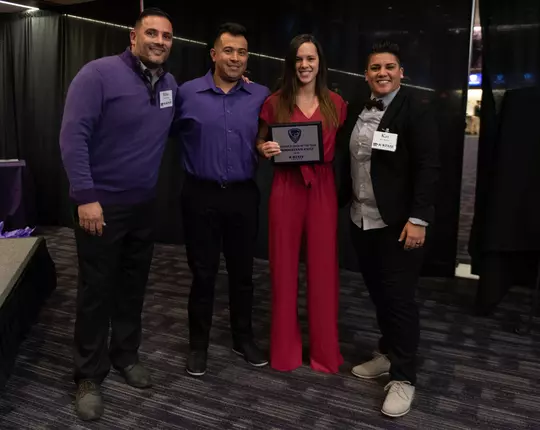 Entz and Coaches - Banquet