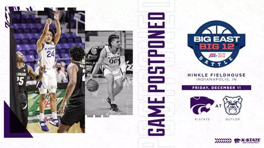 Butler Game Postponed