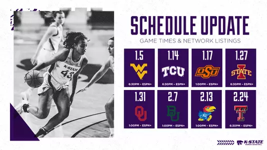2021 Big 12 Schedule Update