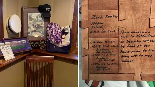 K-State memorabilia from Norman Ruediger and Brad Drewek