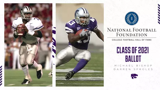 Graphic announcing 2021 CFB HOF ballot members