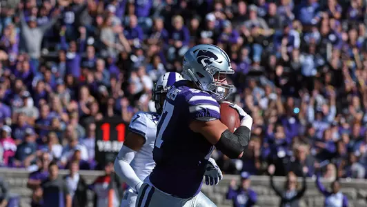 Nick Lenners gets loose against TCU in this Big 12 matchup at Bill Snyder Family Stadium