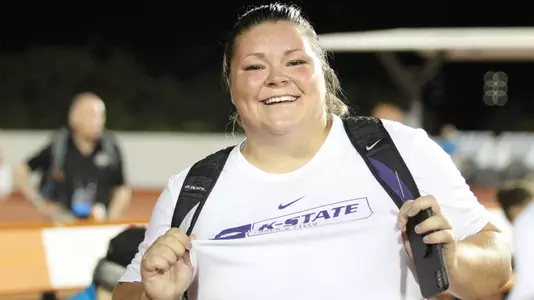 Taylor Latimer competes at the 2019 NCAA Outdoor Championships