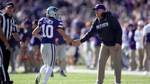 Blake Lynch & Coach Klieman vs. OU - 2019