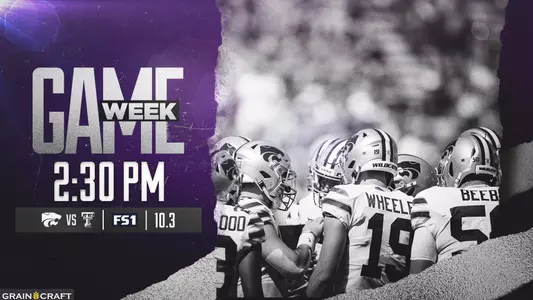 Graphic for football gameweek vs. Texas Tech