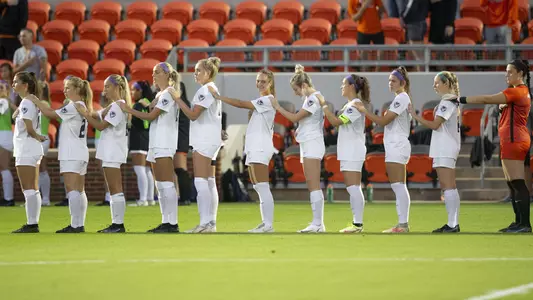 Oklahoma State Cowgirls vs Kansas State Wildcats Soccer Game, Thursday, October 14, 2021, Neal Patterson Stadium, Stillwater, OK. Bruce Waterfield/OSU Athletics