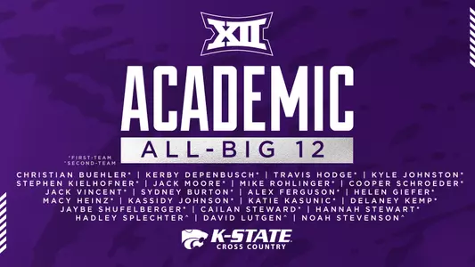 Academic All-Big 12 XC