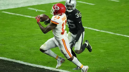 Byron Pringle 2021 at Las Vegas