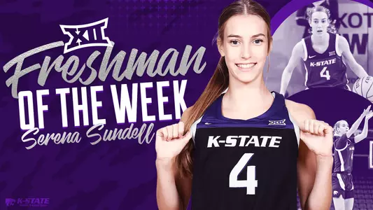 Serena Sundell - Big 12 Freshman of the Week