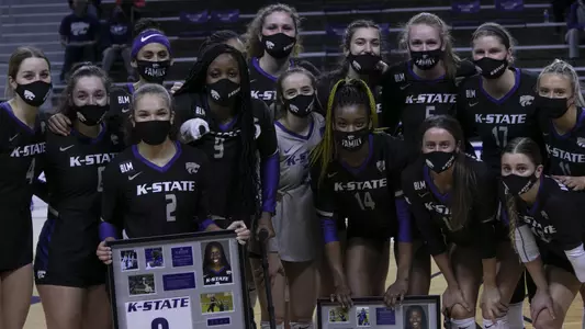 Abigail Archibong and Megan Vernon Senior Day