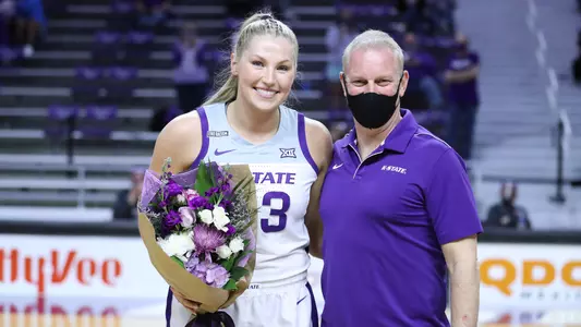 Ashley Ray - Senior Night vs. West Virginia