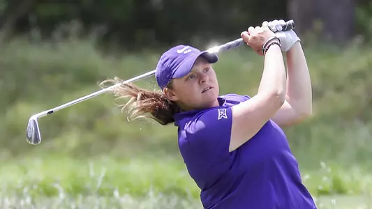 Heather Fortushniak at 2021 Big 12 Championship