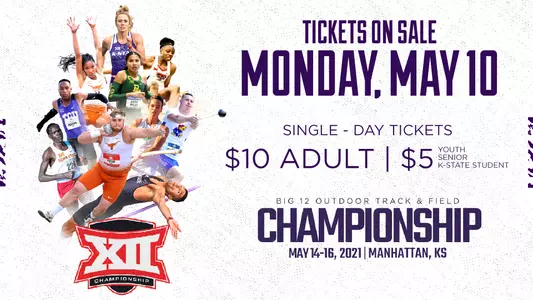 Big 12 Track Championships Graphic