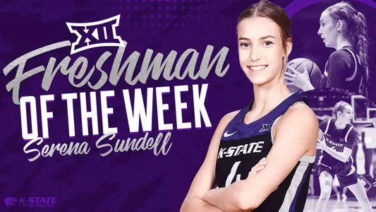 Serena Sundell - Big 12 Freshman of the Week