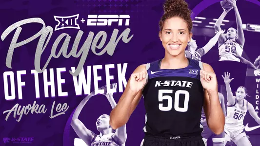 Ayoka Lee - Big 12 and ESPN Player of the Week