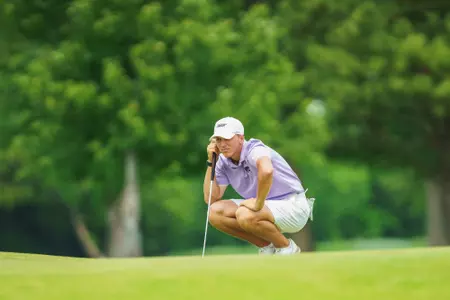 May 17, 2022, NORMAN, OKLAHOMA:K-State Menâ??s Golf competes in the 2022 NCAA Division I Menâ??s Golf Regional Tournament at Jimmie Austion OU Golf Club in NORMAN, OKLAHOMA Tuesday, May 17, 2022.  (Photo by Joshua Strong/Kansas State University Athletics) *** Local Caption ***