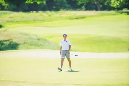 May 16, 2022, NORMAN, OKLAHOMA:K-State Menâ??s Golf competes in the 2022 NCAA Division I Menâ??s Golf Regional Tournament at Jimmie Austion OU Golf Club in NORMAN, OKLAHOMA Monday, May 16, 2022.  (Photo by Joshua Strong/Kansas State University Athletics) *** Local Caption ***