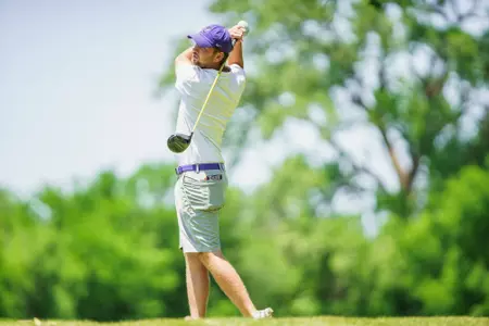 May 16, 2022, NORMAN, OKLAHOMA:K-State Menâ??s Golf competes in the 2022 NCAA Division I Menâ??s Golf Regional Tournament at Jimmie Austion OU Golf Club in NORMAN, OKLAHOMA Monday, May 16, 2022.  (Photo by Joshua Strong/Kansas State University Athletics) *** Local Caption ***
