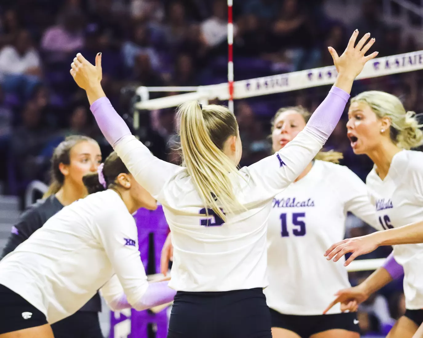 K-State Volleyball vs TCU | Oct. 15, 2022