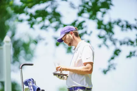 May 16, 2022, NORMAN, OKLAHOMA:K-State Menâ??s Golf competes in the 2022 NCAA Division I Menâ??s Golf Regional Tournament at Jimmie Austion OU Golf Club in NORMAN, OKLAHOMA Monday, May 16, 2022.  (Photo by Joshua Strong/Kansas State University Athletics) *** Local Caption ***