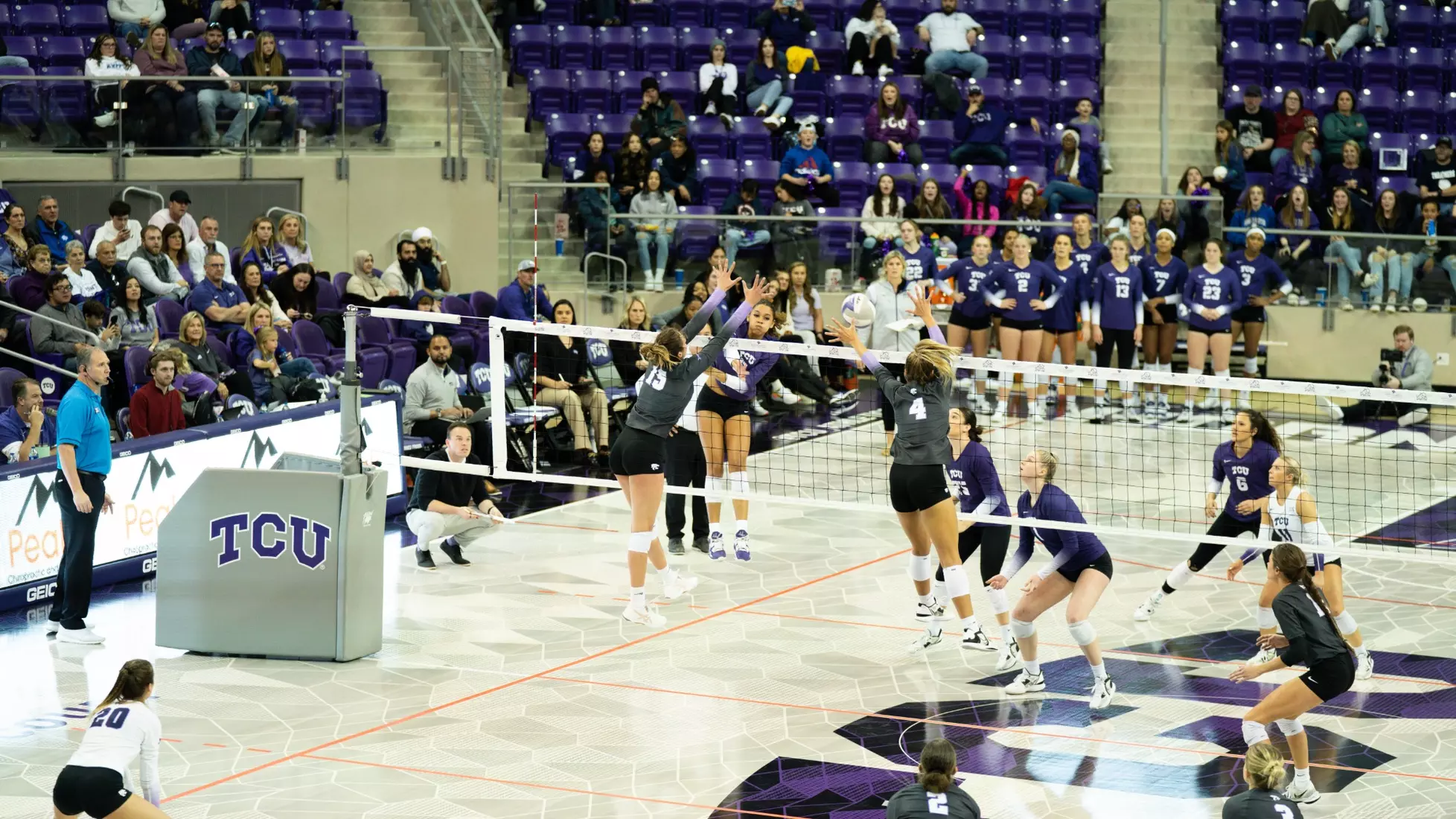 K-State Volleyball at TCU